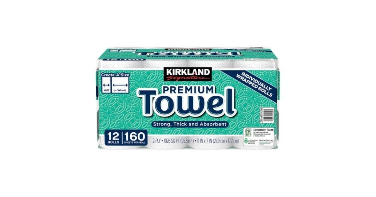 kirkland signature paper towels