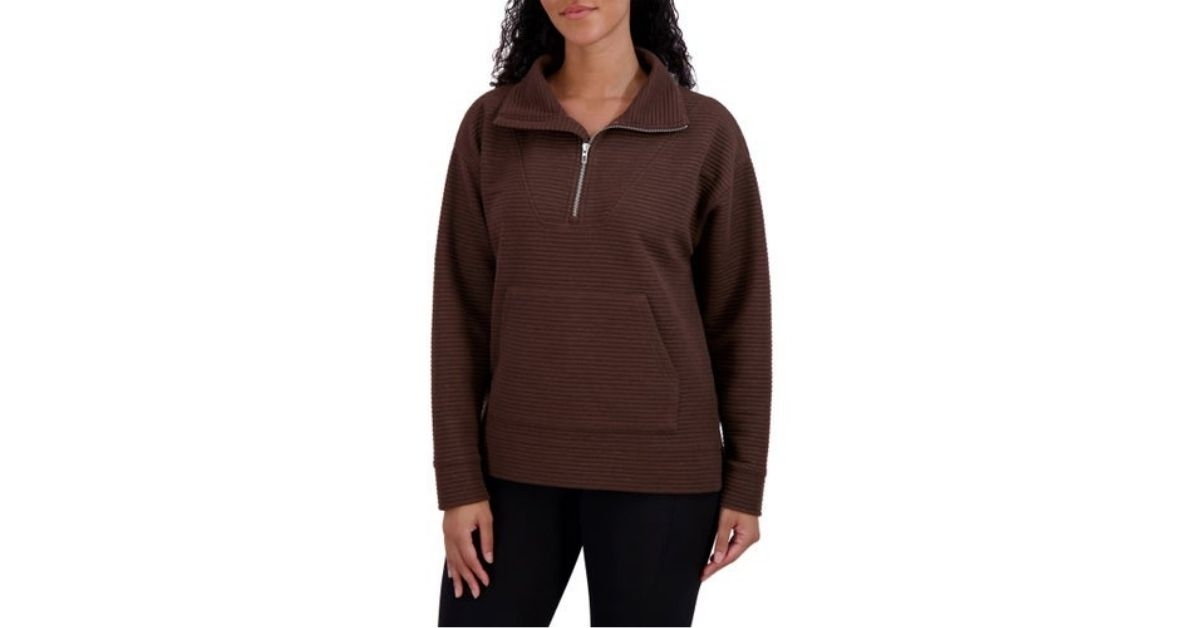kirkland womens half zip