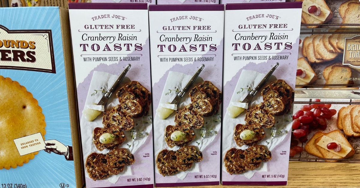 cranberry raisin toasts