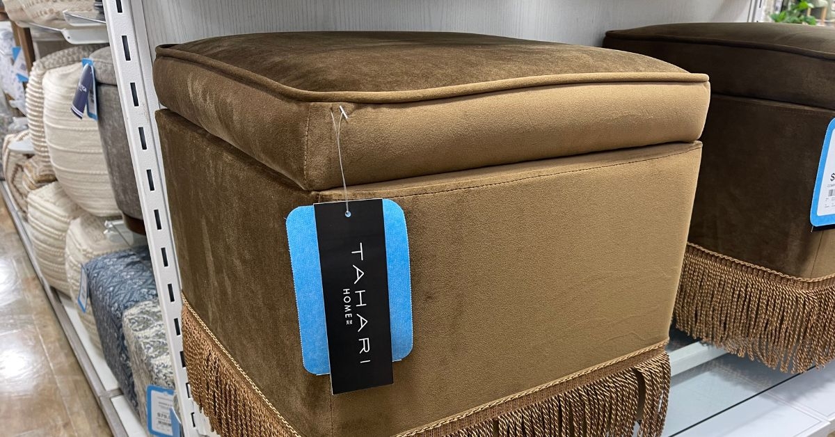 tahari home ottoman