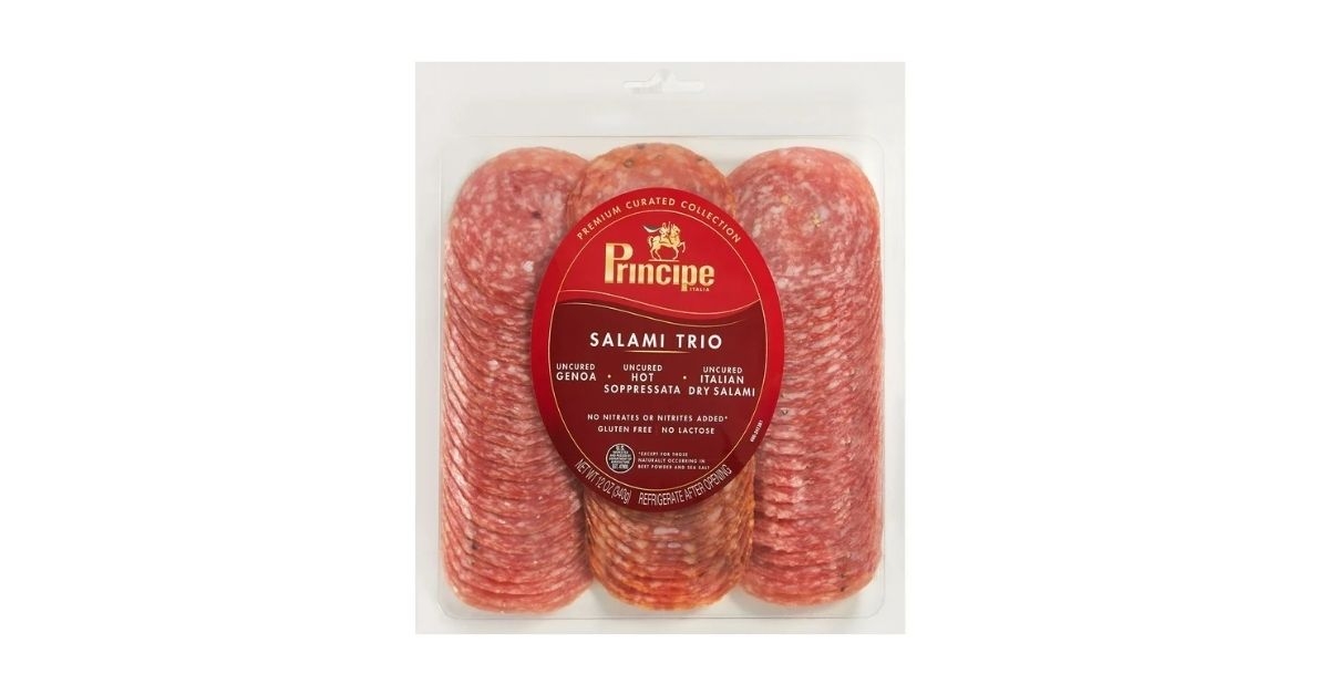 principe uncured salami trio