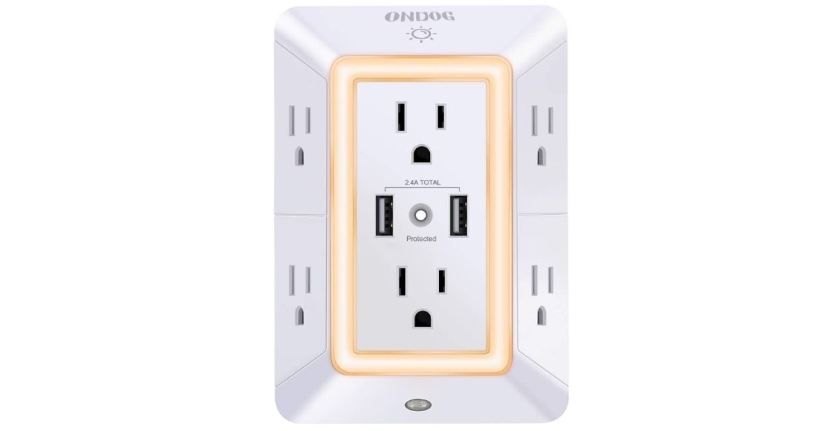 three sided outlet extender