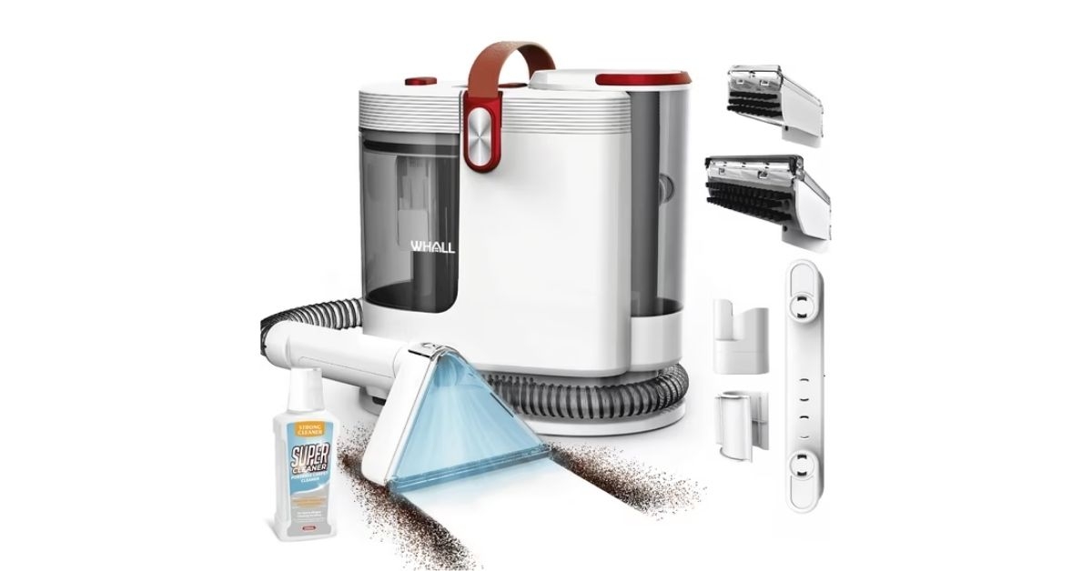 whall portable carpet cleaner machine
