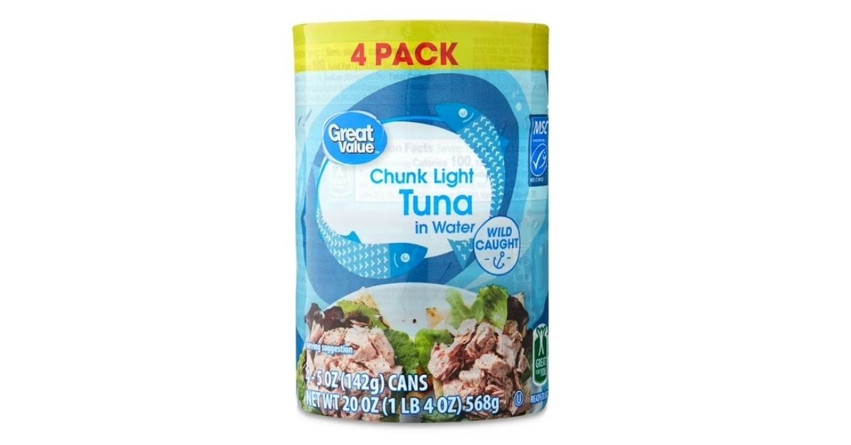 chunk light tuna in water