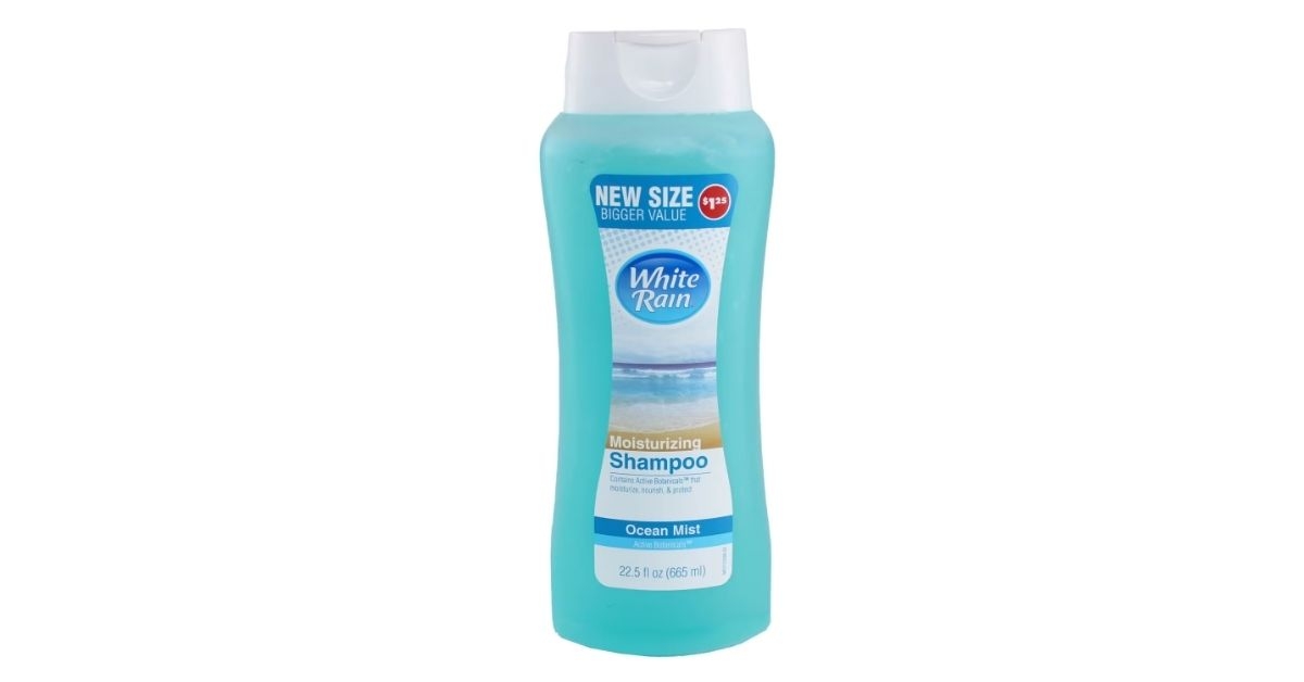 white rain ocean mist shampoo