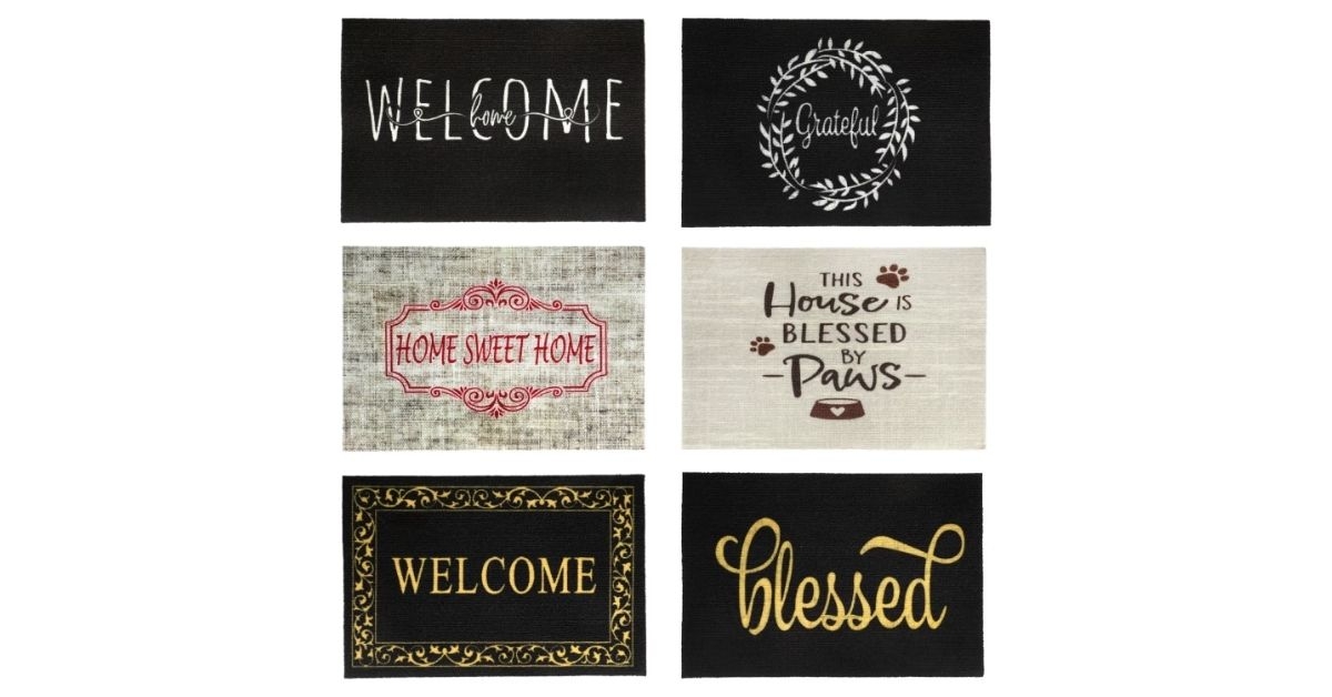 indoor and outdoor floor mat