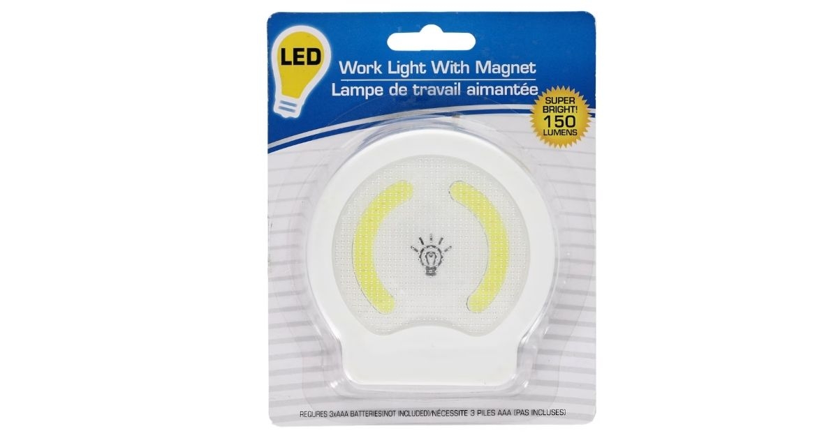 multipurpose work lights with magnets