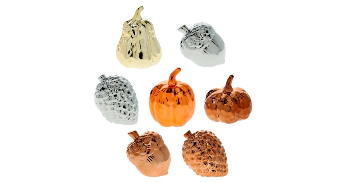 ceramic fall sculptures