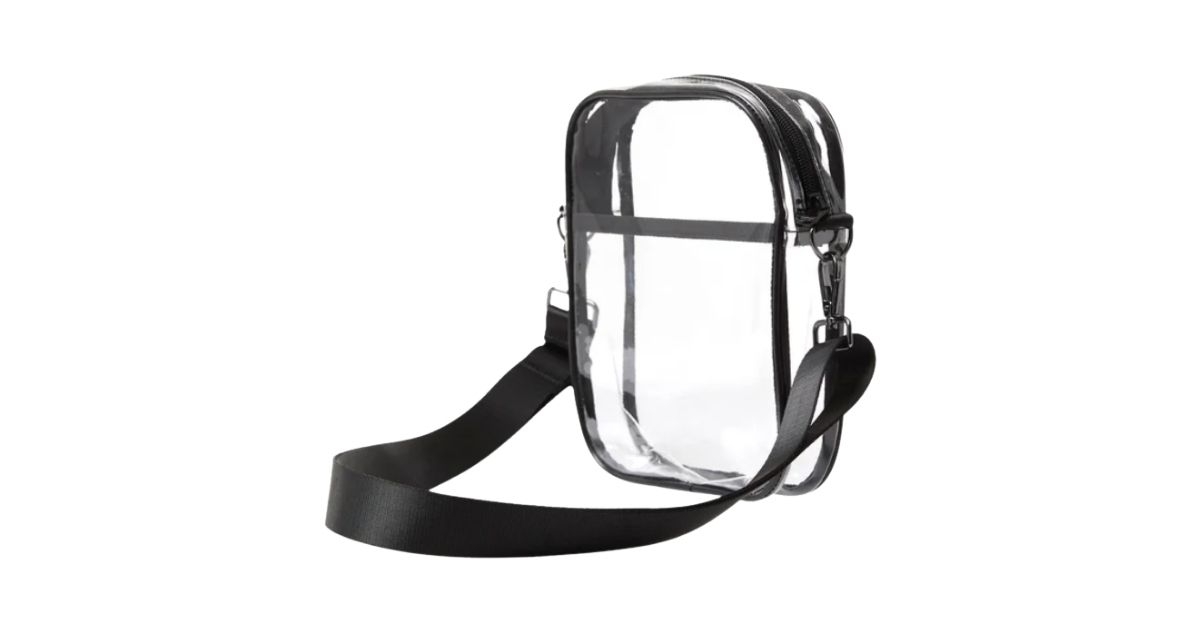 crossbody clear bag