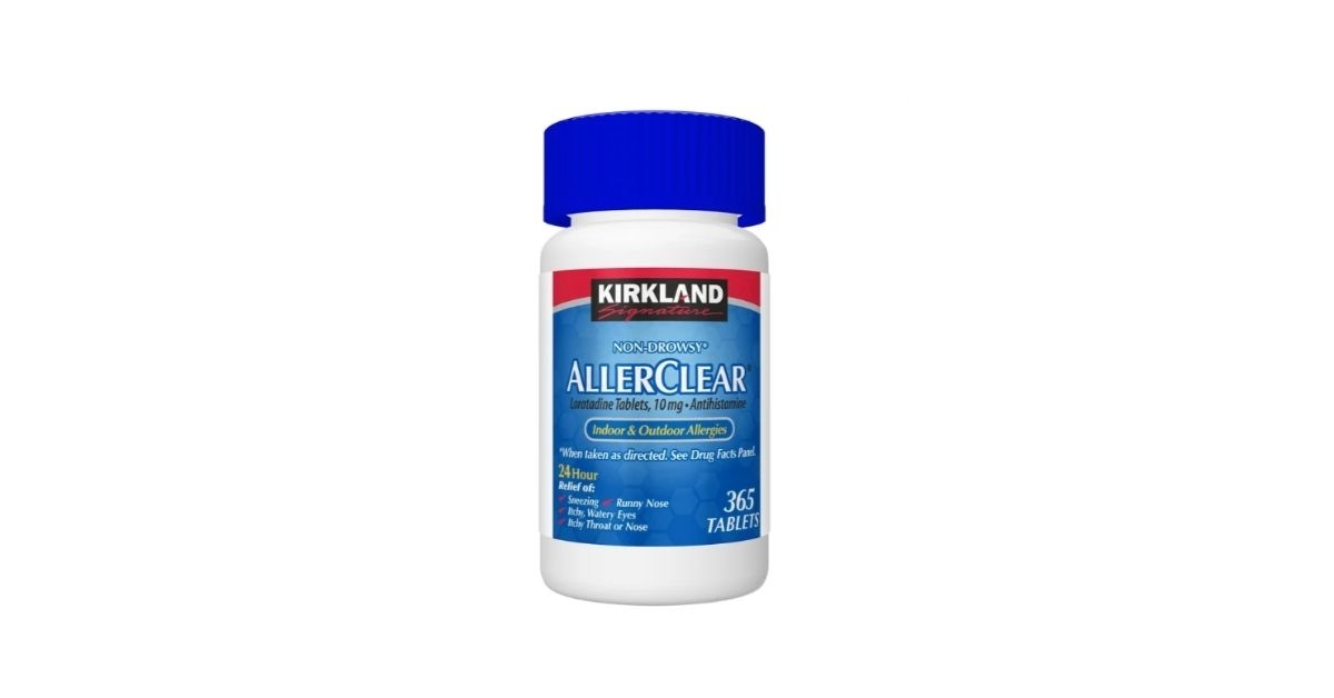non-drowsy allerclear antihistamine
