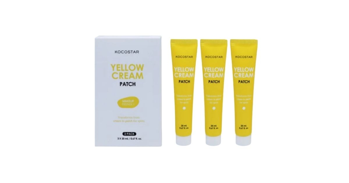 yellow cream patch