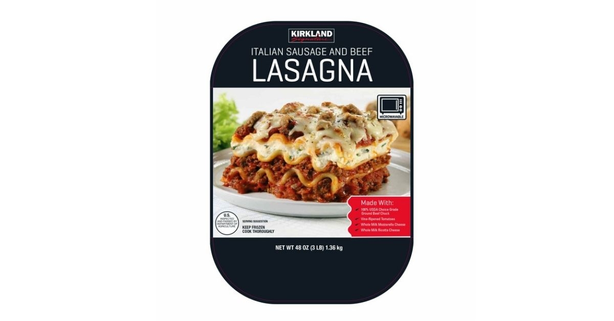 italian sausage and beef lasagna