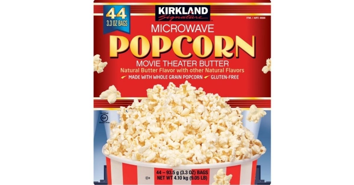 kirkland signature microwave popcorn