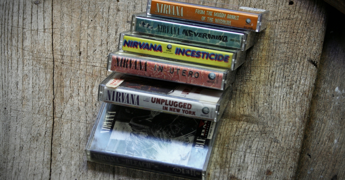 nirvana cassette tape