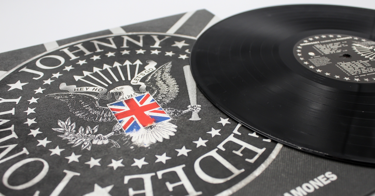 ramones music album on vinyl