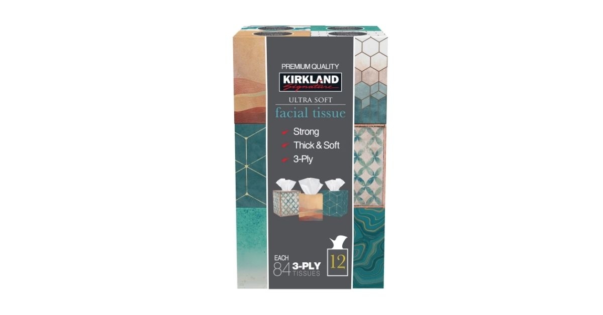 kirkland signature facial tissue