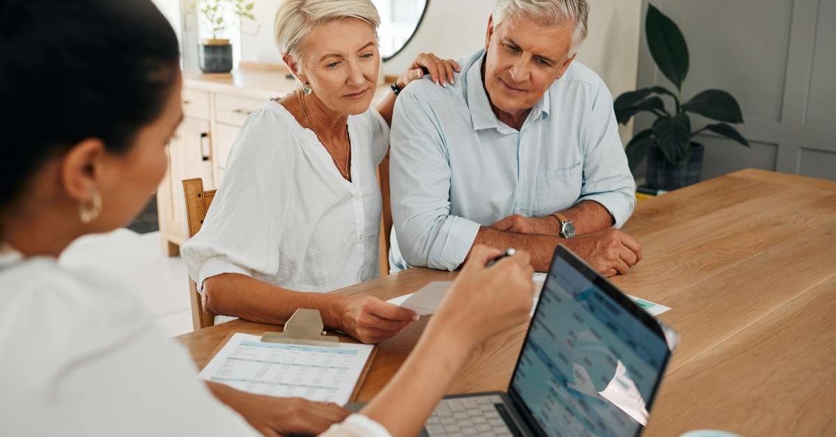 financial advisor consultation with clients