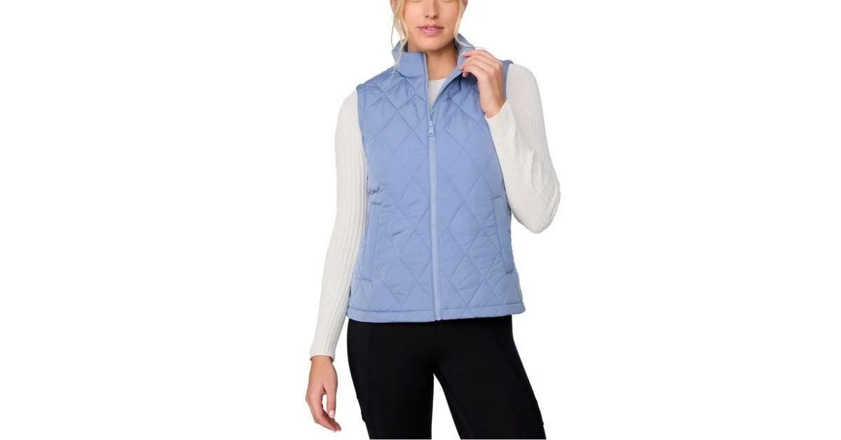 womens quilted vest