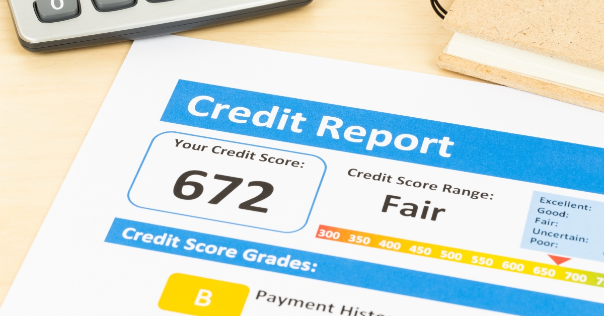 fair credit score report