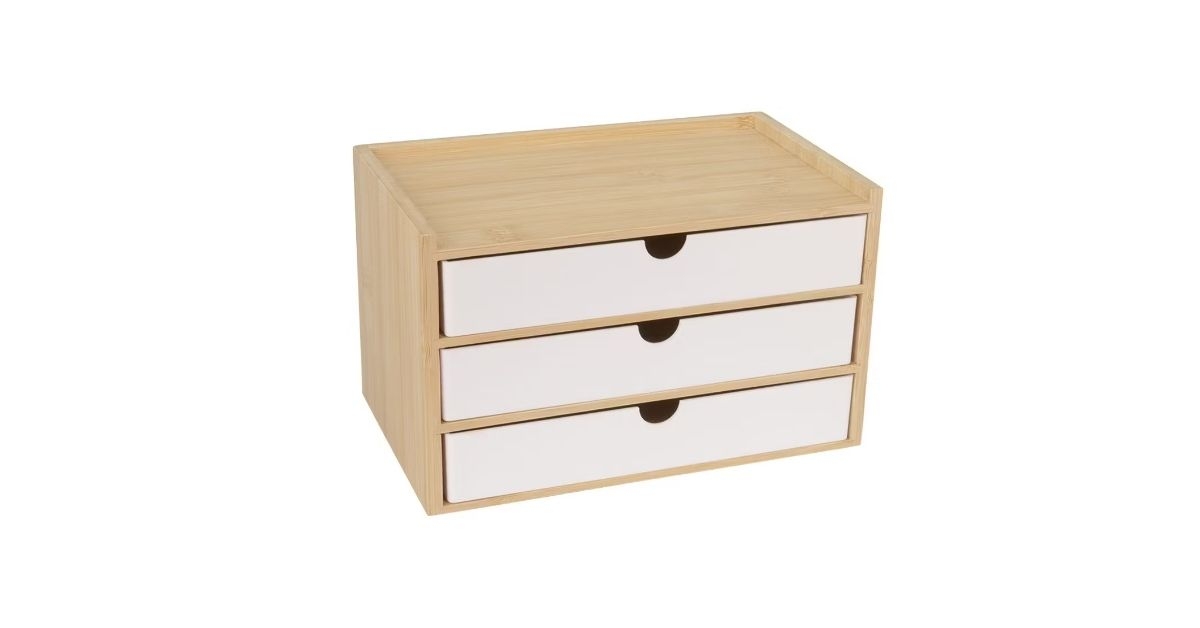 bambo drawer organizer