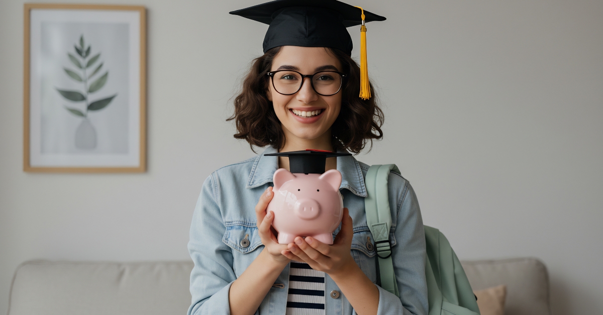 saving for future education concept