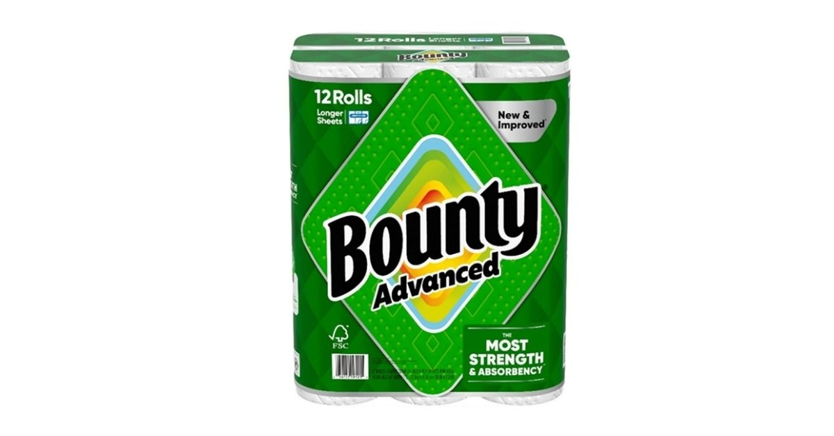 bounty advanced paper towels