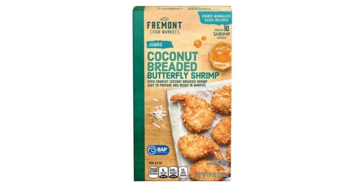 coconut breaded butterfly shrimp