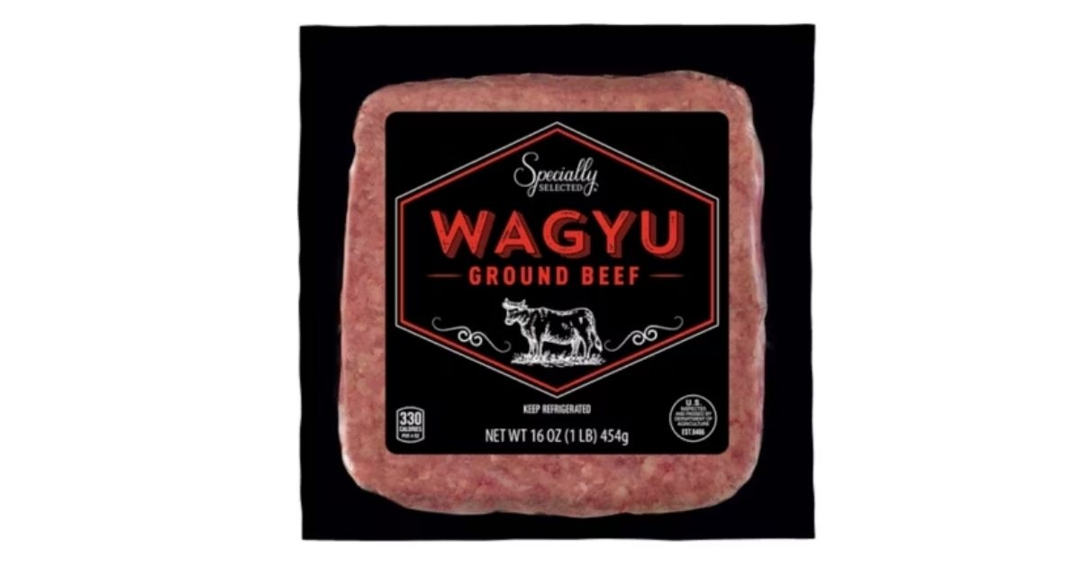 specially selected wagyu ground beef