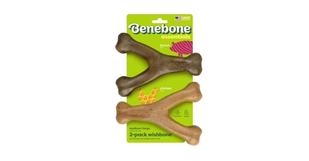 benebone essentials wishbone bacon chicken