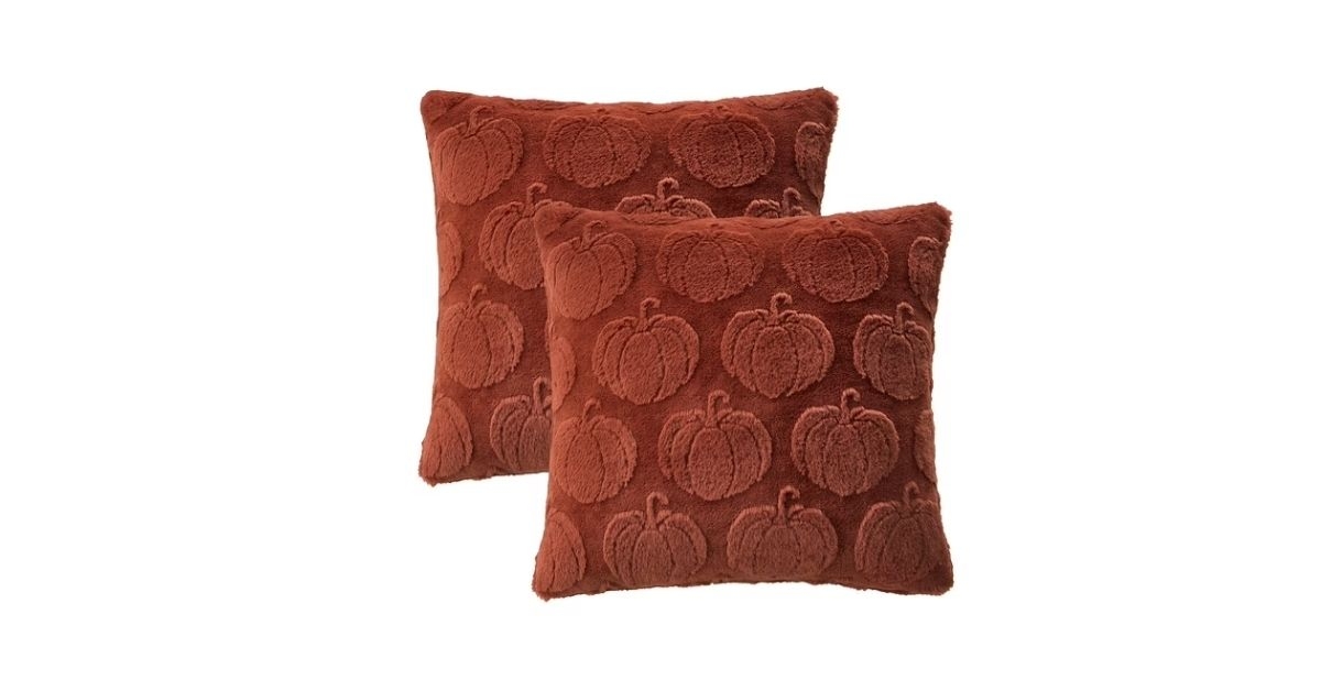 pumpkin decorative pillows