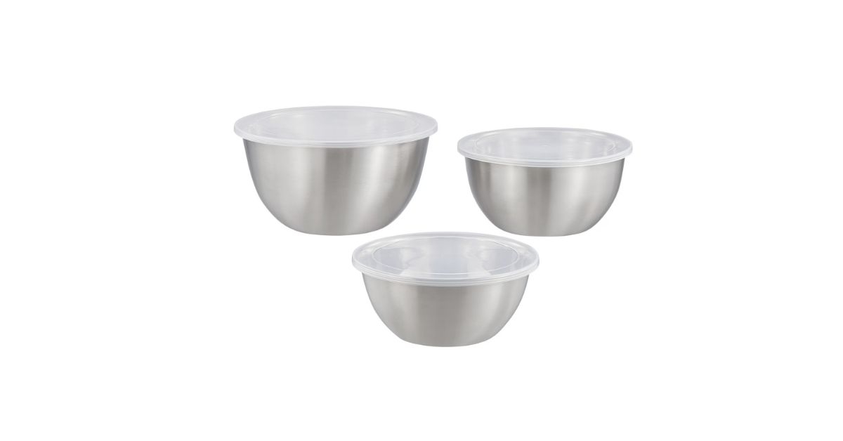 stainless bowl set