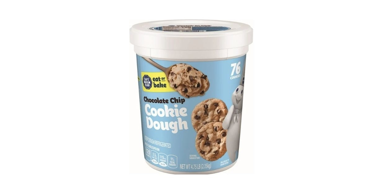 chocolate cookie dough tub