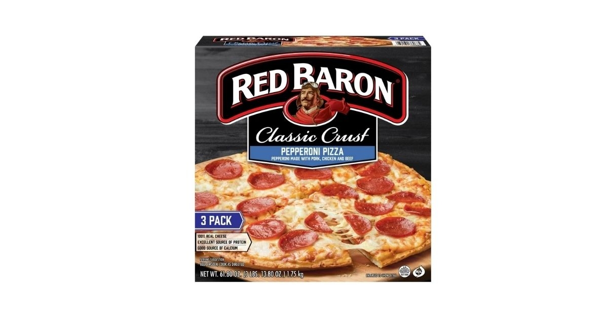 classic crust pepperoni pizza