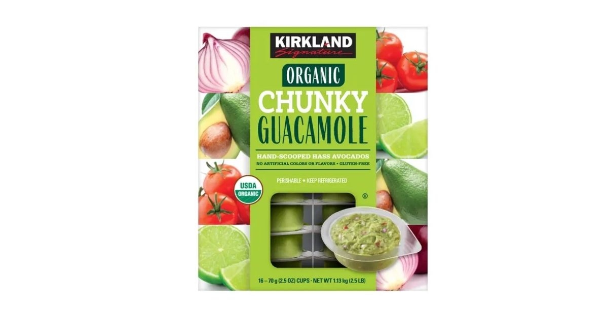 organic chunky guacamole