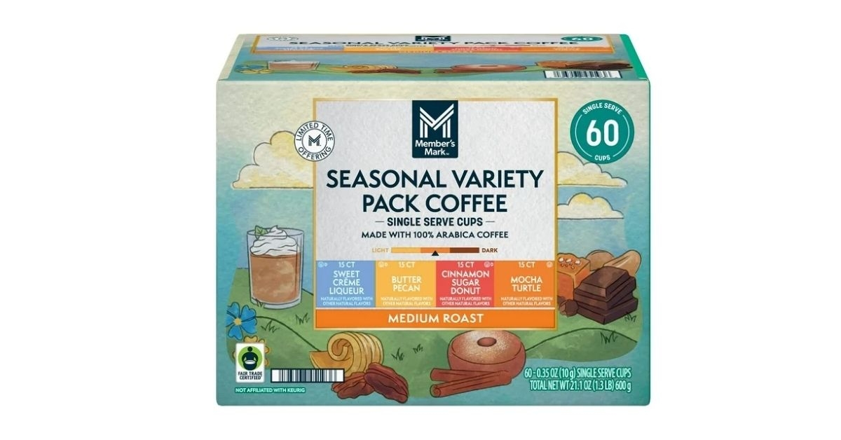 medium roast spring seasonal coffee pods