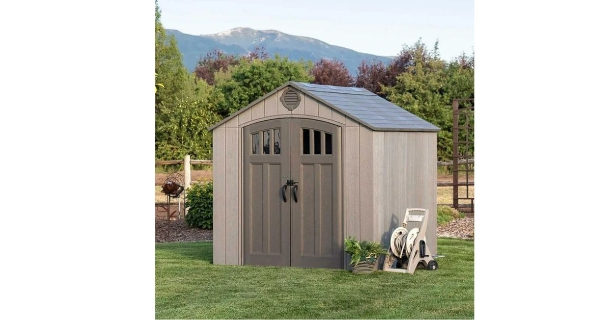 outdoor storage shed