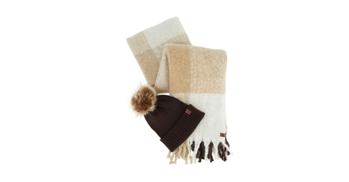 womens hat and scarf set