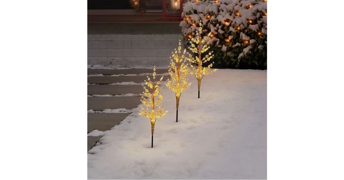 crystal bead pathway lights