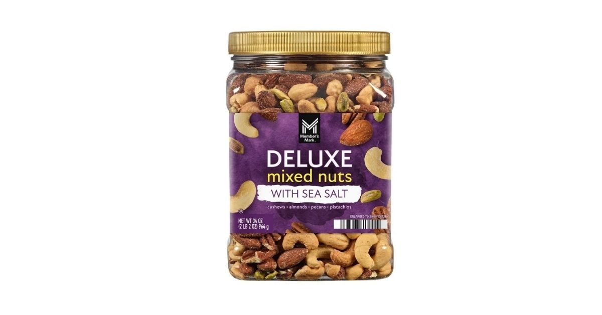 mixed nuts with sea salt