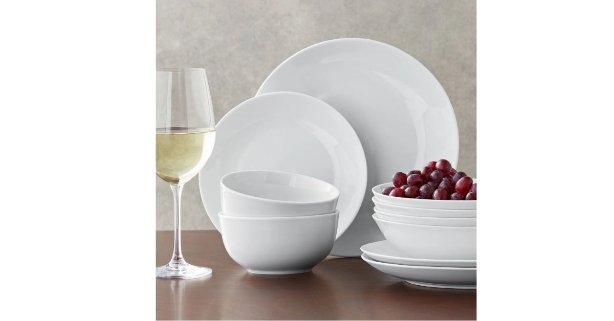 porcelain dinnerware set