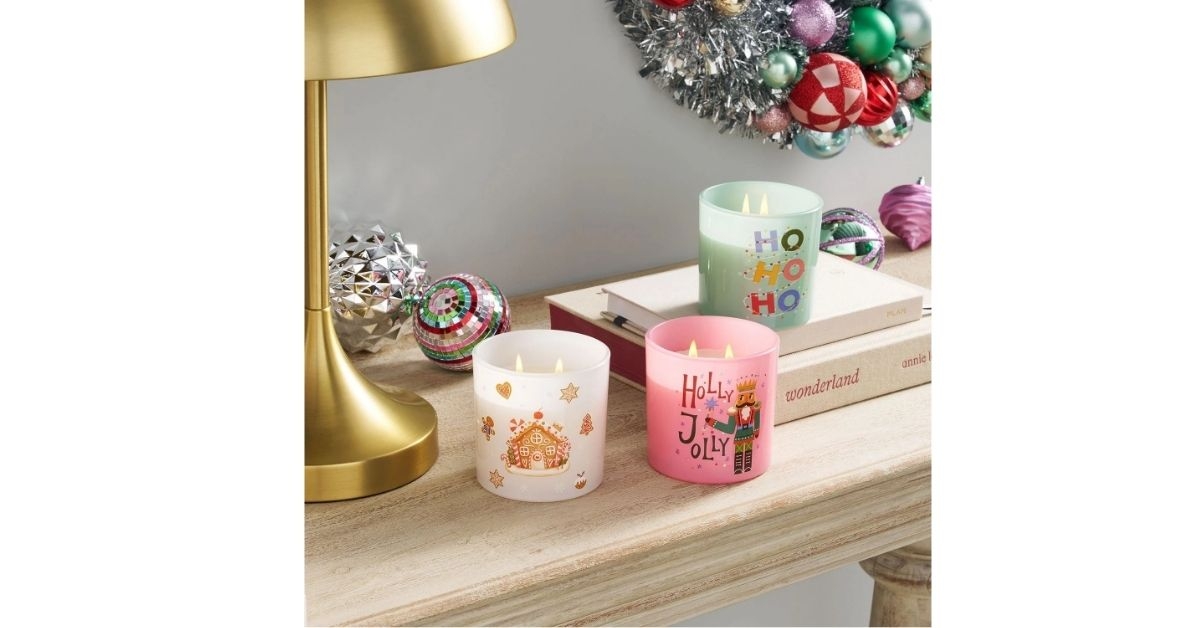 scented holiday candles