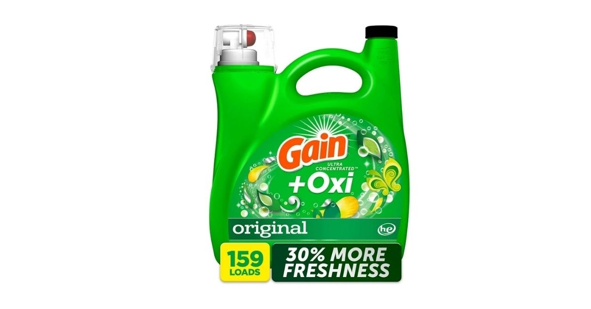 liquid laundry detergent