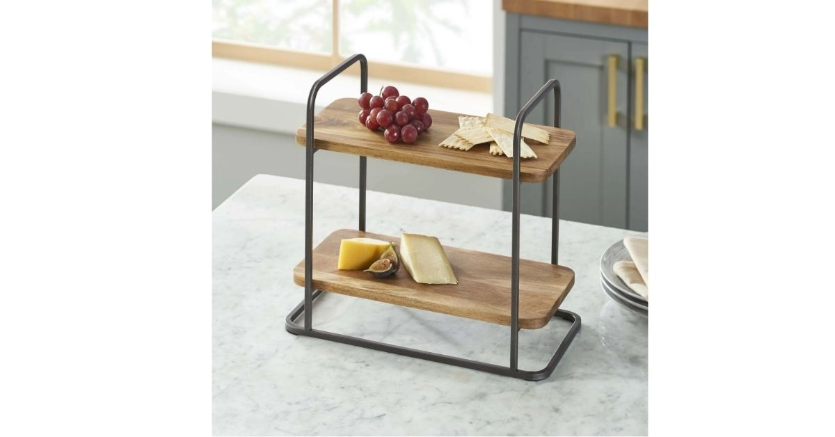 wood serving tray