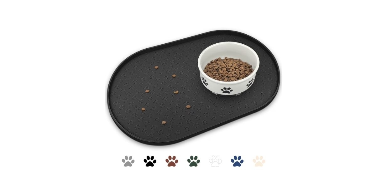 pet feeding mat