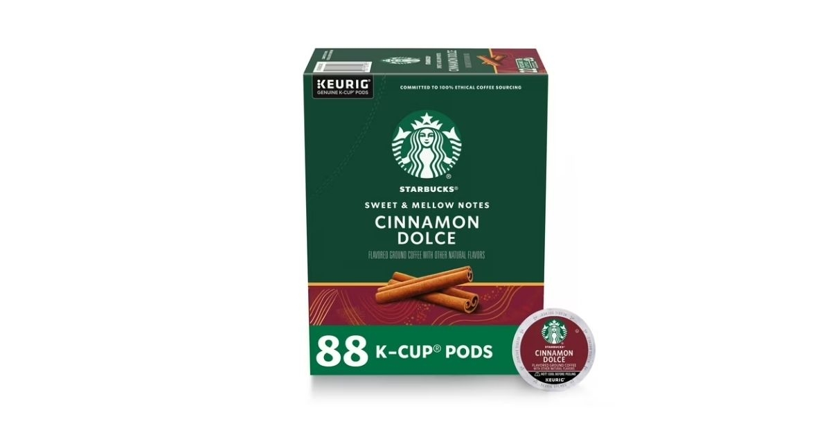 starbucks cinnamon dolce naturally flavored coffee