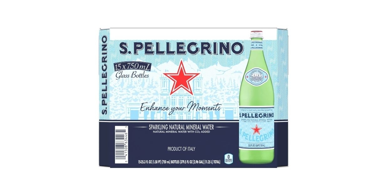 san pellegrino sparkling water