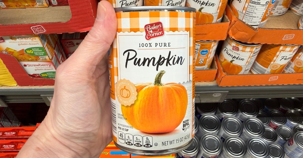 bakers corner pumpkin puree