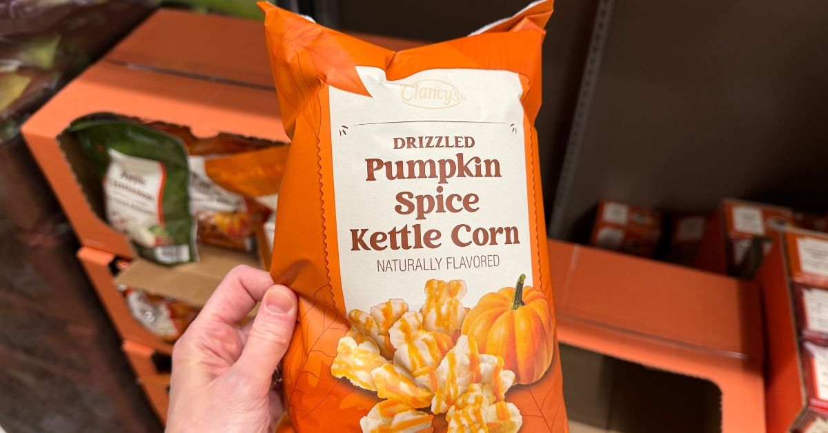 pumpkin spice kettle corn