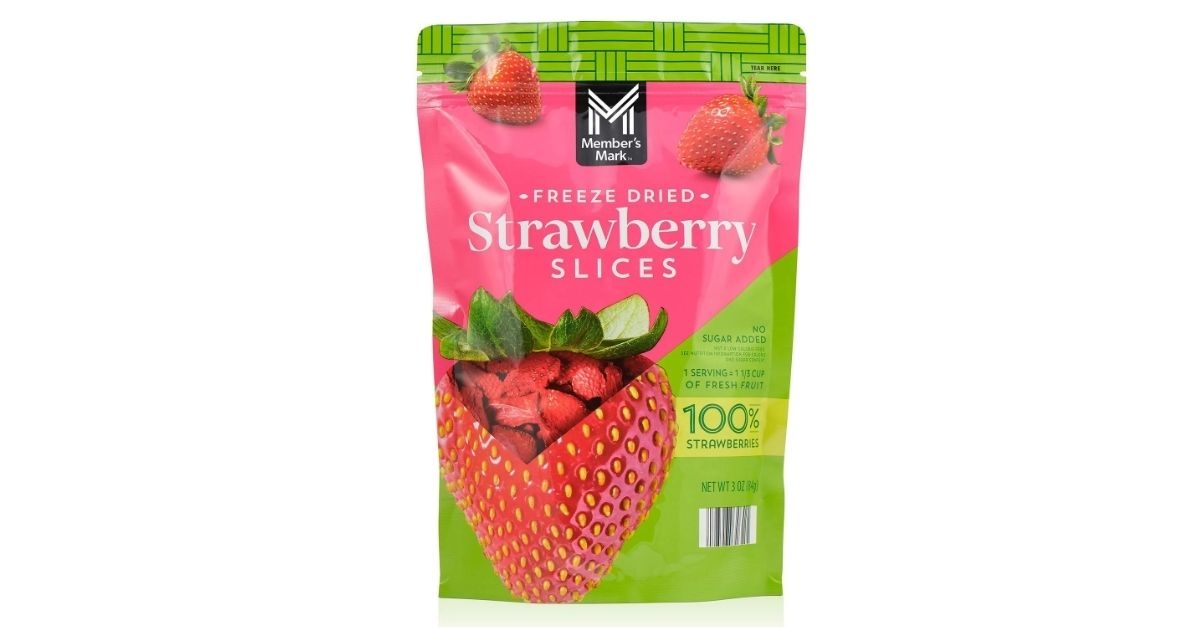 dried strawberry slices