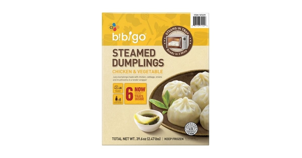 steamed dumplings chicken vegetable